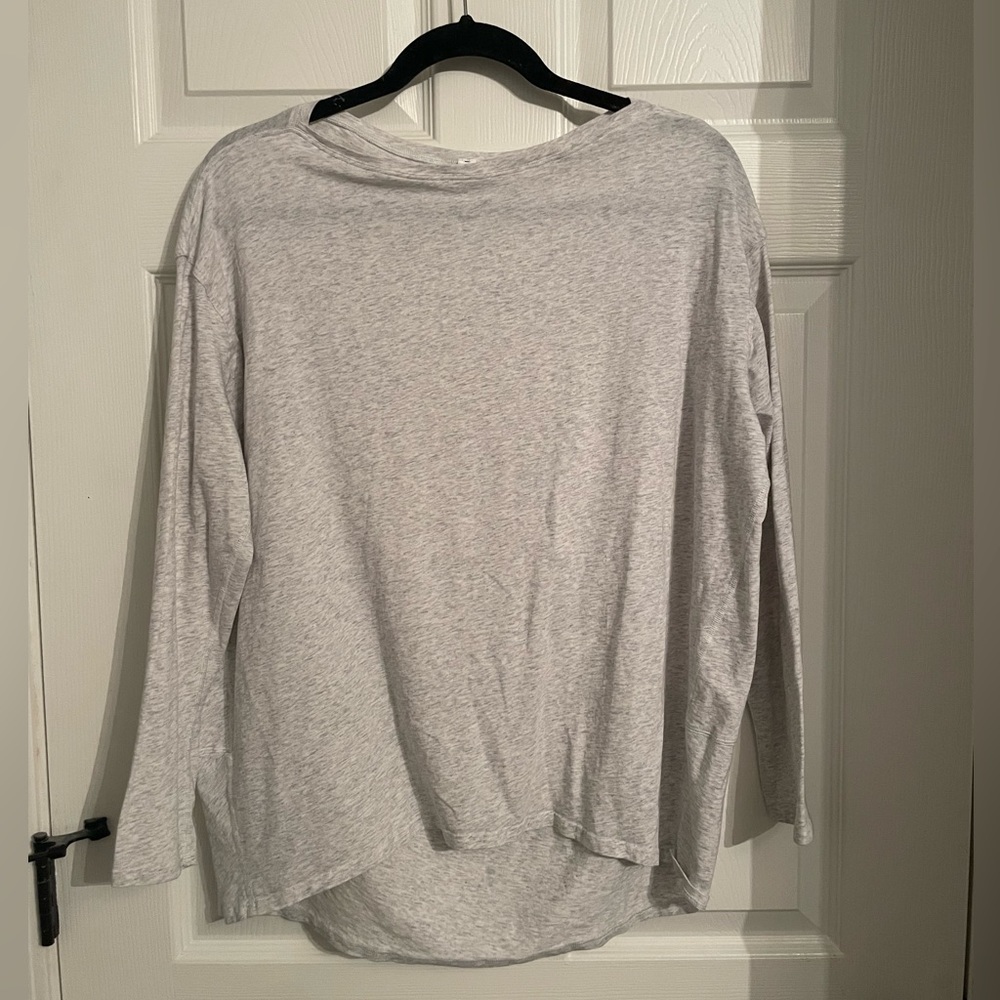 back in action lululemon longsleeve